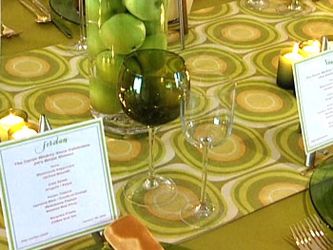 Inexpensive table setting