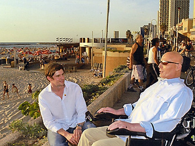Matthew and Christopher Reeve