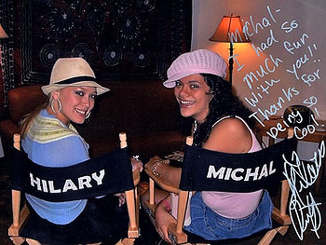 Hilary and Michelle