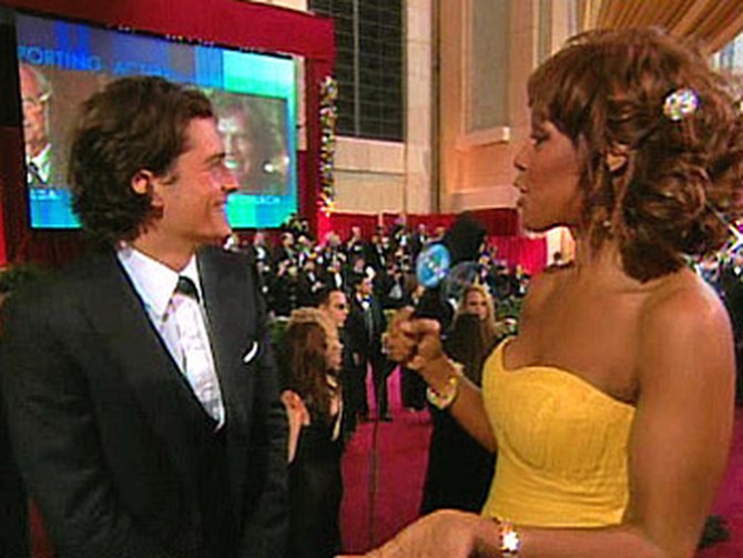 Orlando Bloom and Gayle King