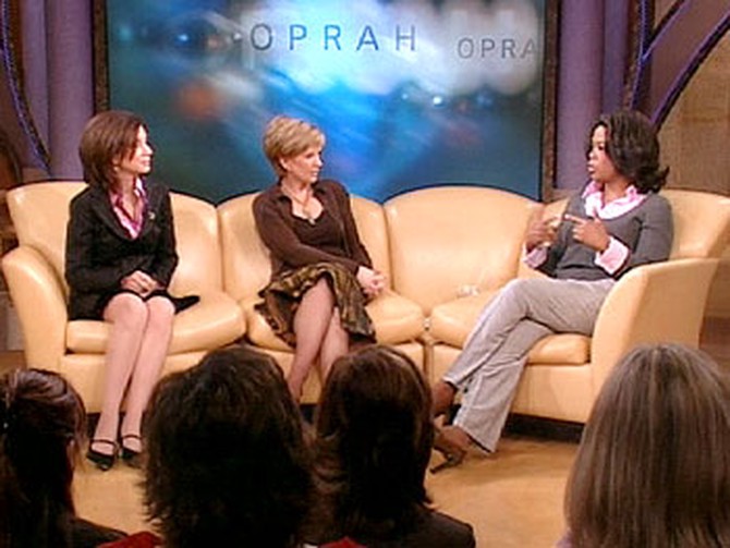Dr. Gail Saltz, Anne Robinson and Oprah