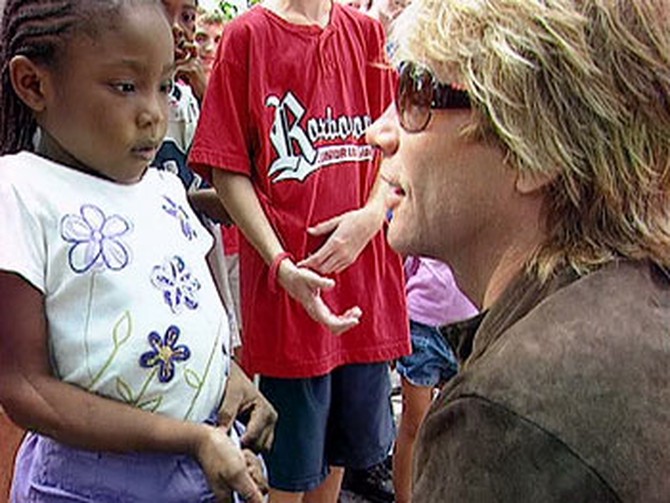 Jon Bon Jovi at the Northern Home for Children