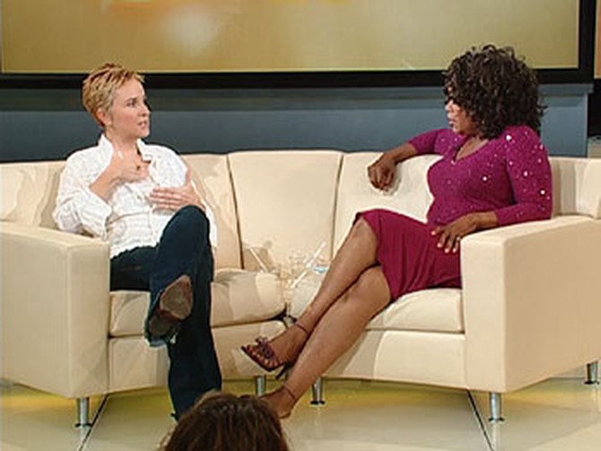 Melissa Etheridge and Oprah