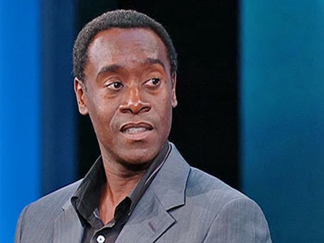 Don Cheadle, producer and star of 'Crash'