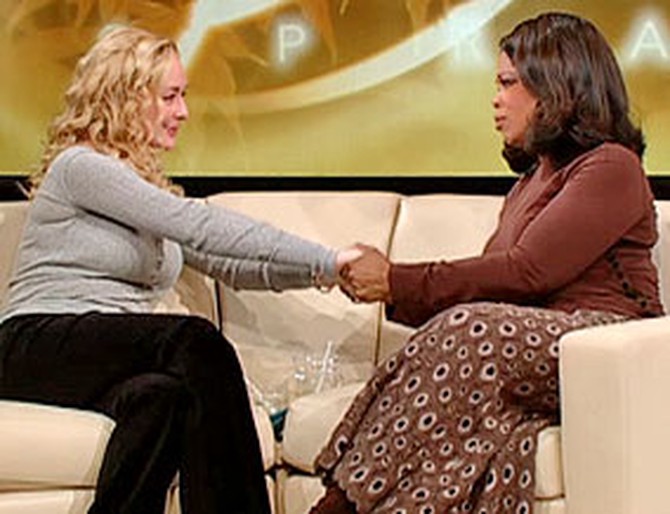 Mindy McCready and Oprah Winfrey