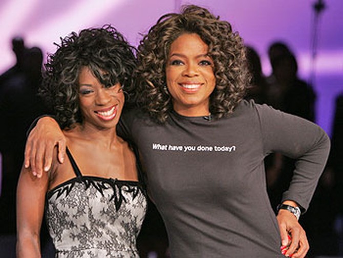 Heather Small and Oprah