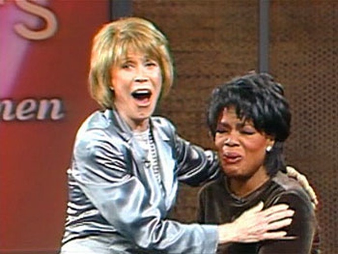 Mary Tyler Moore surprises Oprah
