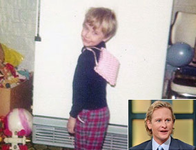 Carson Kressley at 4 years old