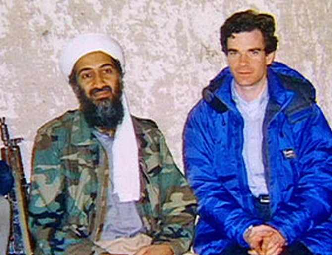 Peter with Osama