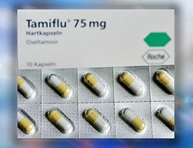 Tamiflu, an influenza medication