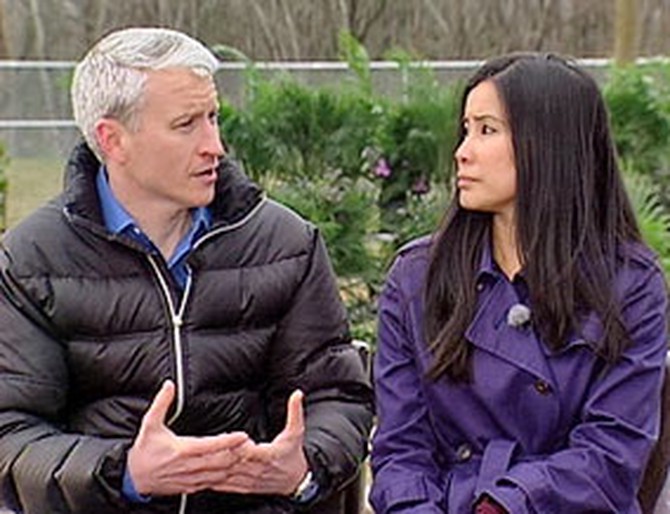 Anderson Cooper and Lisa Ling