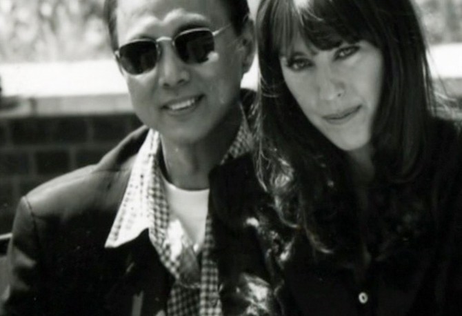 Jimmy Choo and Tamara Mellon
