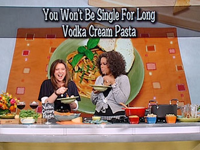 Rachael Ray shares her recipe for vodka cream pasta