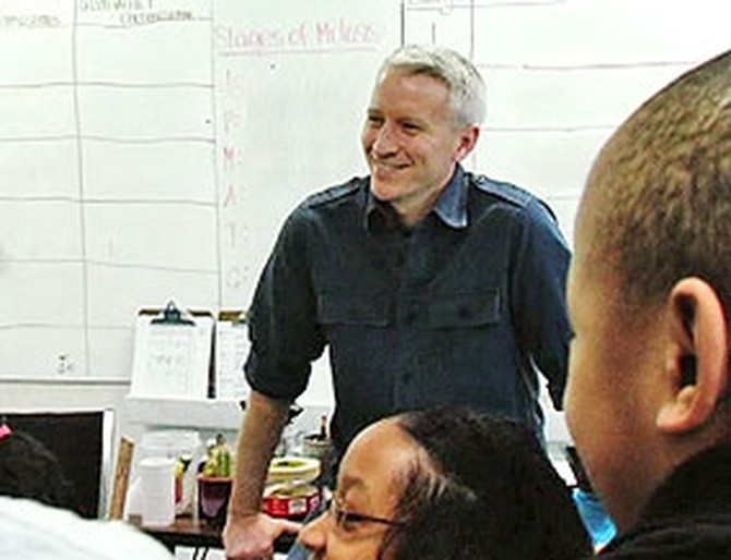 Anderson Cooper visits a KIPP classroom