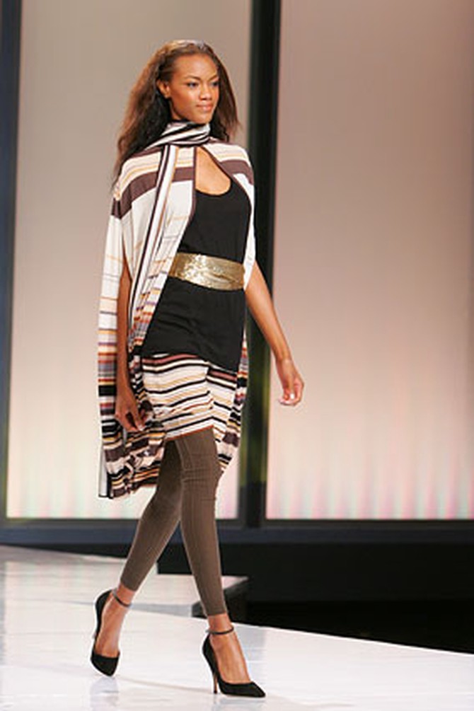 A layered look for winter by Missoni