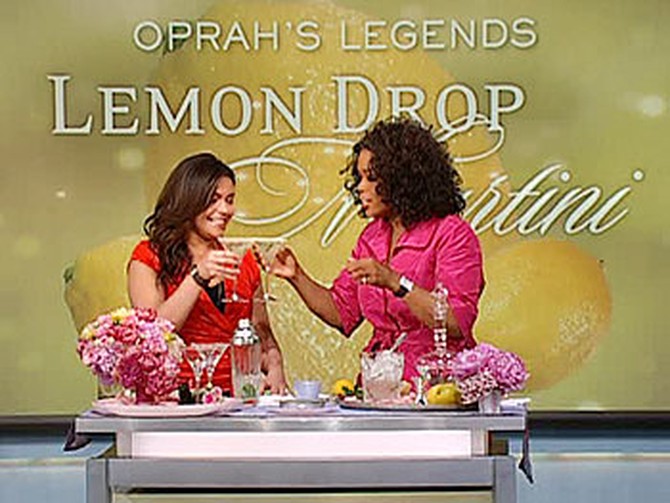 Oprah's Legends Lemon Drop Martini