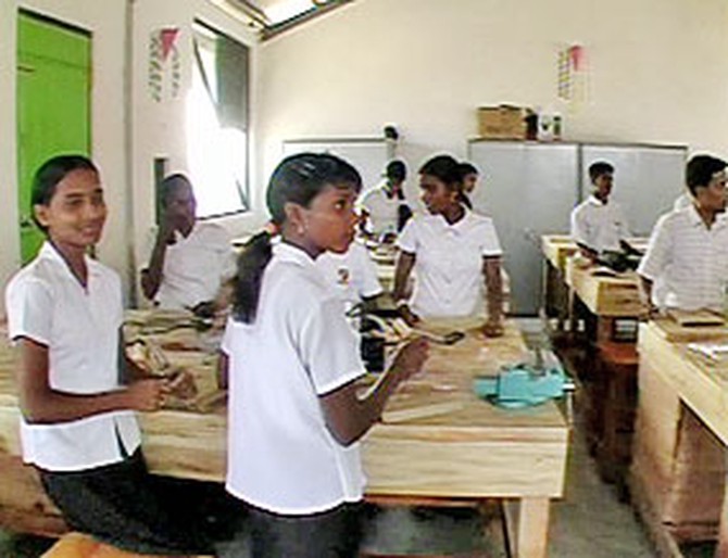 The Oprah's Angel Network Center for Learning in Sri Lanka