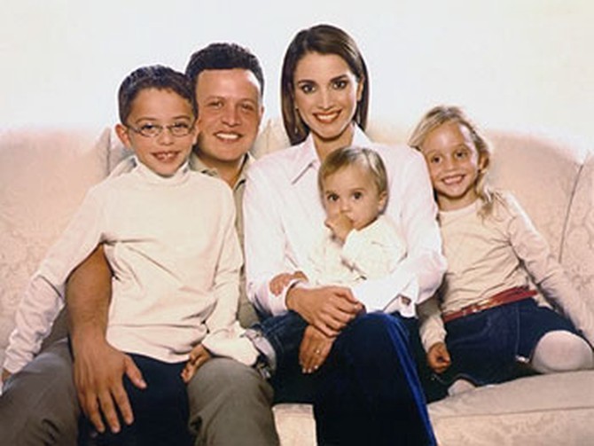 The Royal family of Jordan
