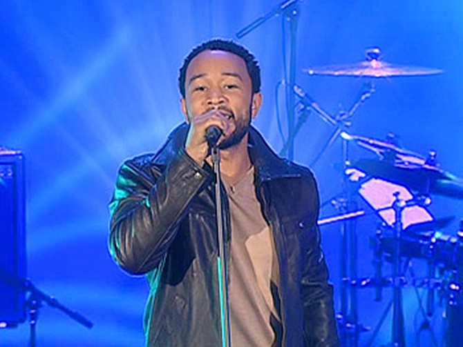 John Legend performs 'Save Room'