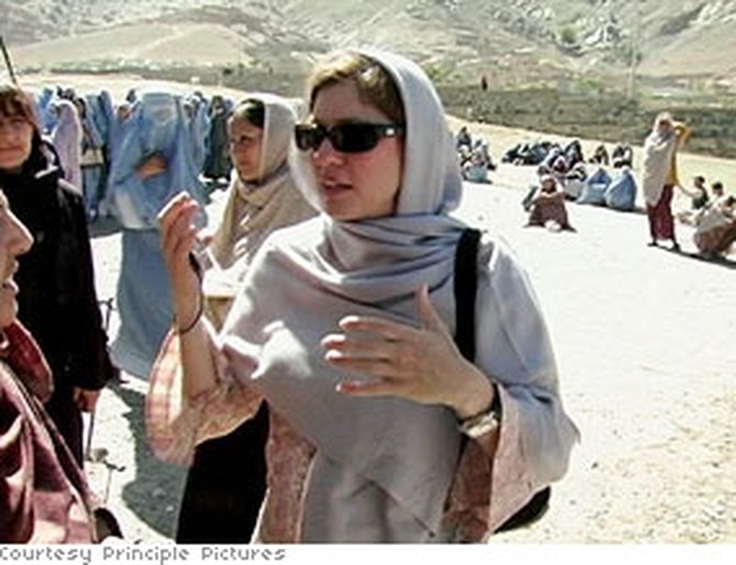 Susan in Afghanistan