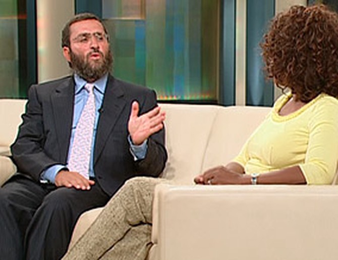 Rabbi Shmuley and Oprah