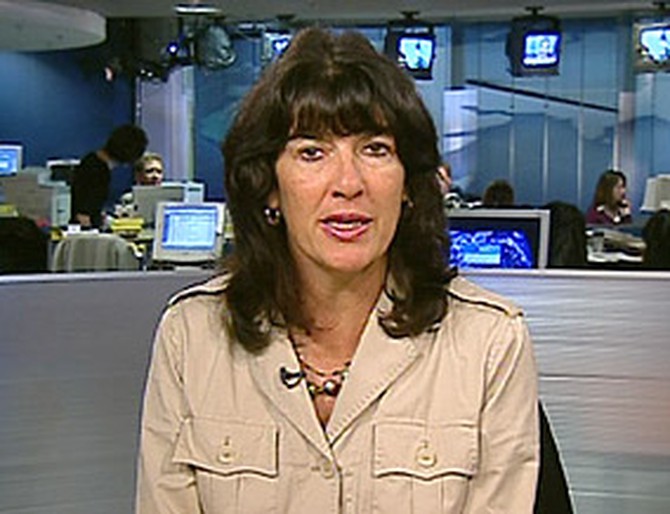 Christiane Amanpour, CNN's chief international correspondent