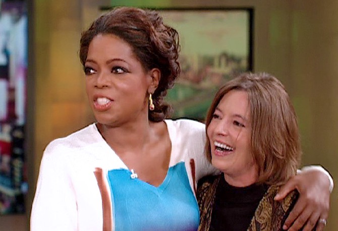 Reola with Oprah