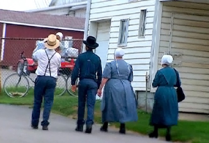 Amish country in Fredericksburg, Ohio