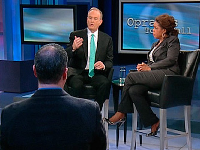 Bill O'Reilly, Oprah and an audience member