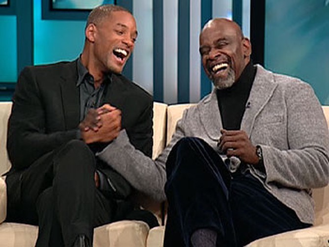 Will Smith and Chris Gardner