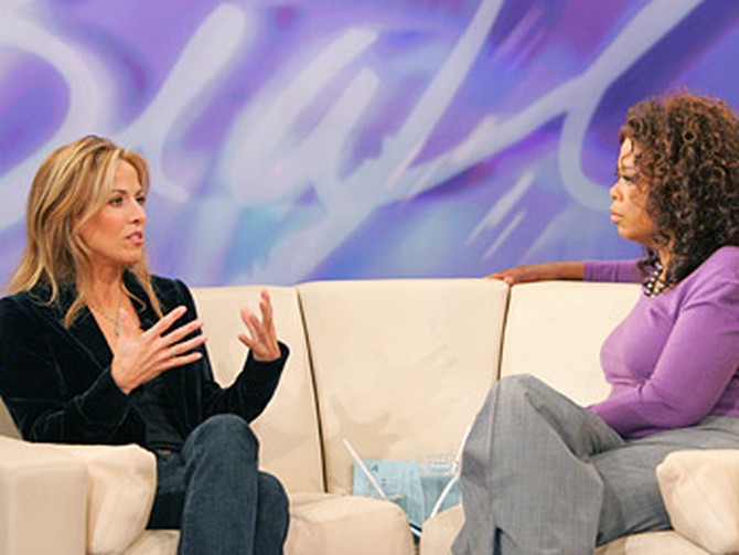 Sheryl Crow and Oprah