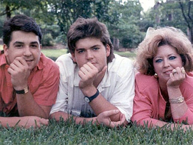 Paula Deen with her two sons, Bobby and Jamie