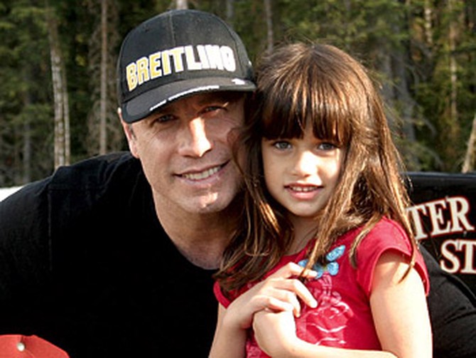 John Travolta and his daughter, Ella Bleu