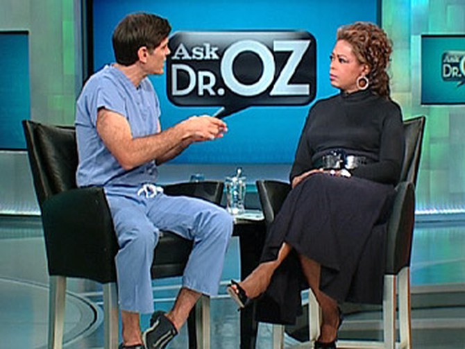 Dr. Oz answers a question about varicose veins.