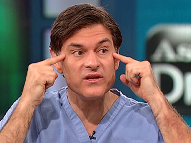 Dr. Oz explains how Botox smoothes out wrinkles.