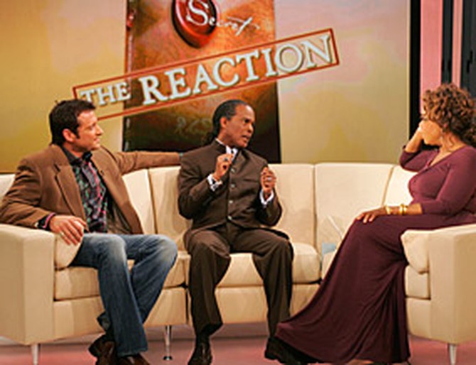 James Arthur Ray, the Rev. Dr. Michael Beckwith and Oprah