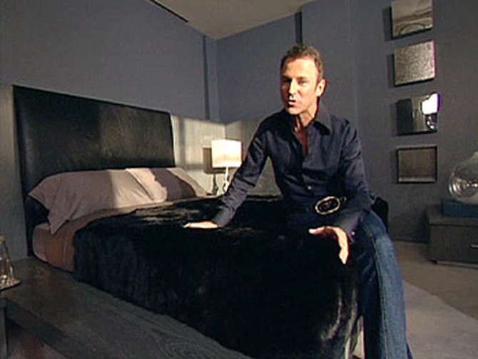 Colin Cowie's bedroom