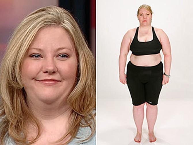 Tracy says she's tired of being overweight.