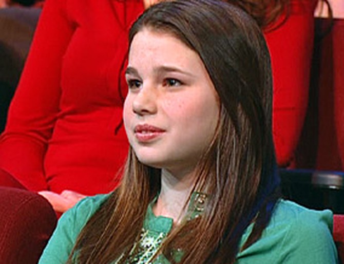 Cathryn, Bob Woodruff's daughter