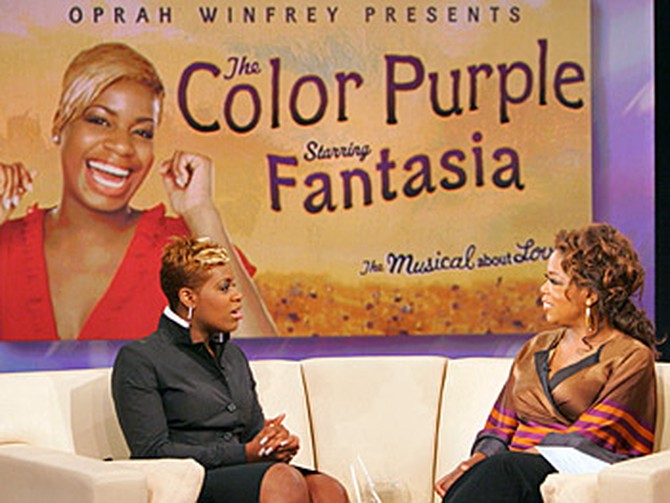 Fantasia says she relates to her character in 'The Color Purple.'