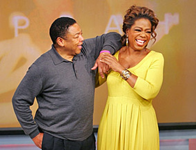 Oprah challenges Reggie to stop complaining