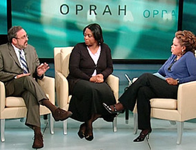 Scam prevention expert Sid Kirchheimer, Shannon and Oprah