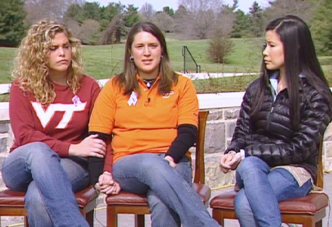 Lisa talks with Kelsey and Rochelle about the power of Hokie Pride.