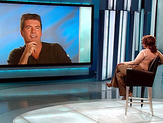 Simon Cowell discusses 'Idol Gives Back.'