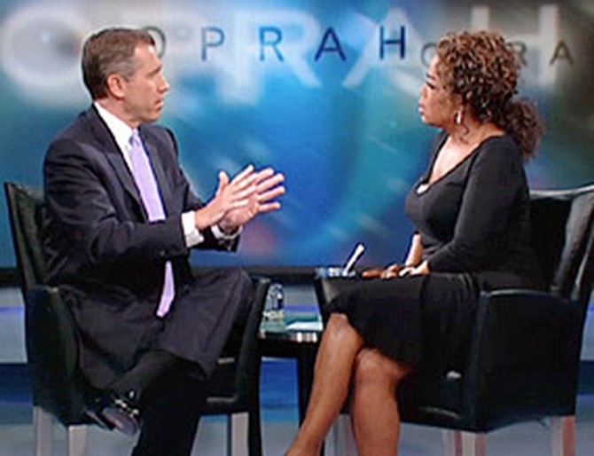 Brian Williams and Oprah discuss NBC's decision.
