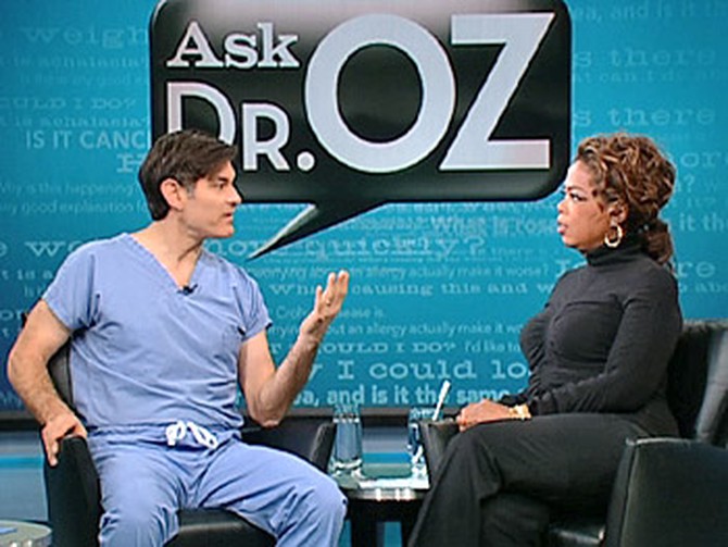 Dr. Oz explains Rolfing, a type of deep-tissue massage.