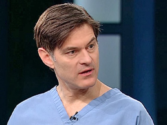 Dr. Oz on holding in gas