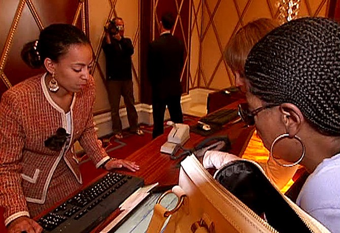 Oprah and Gayle check in