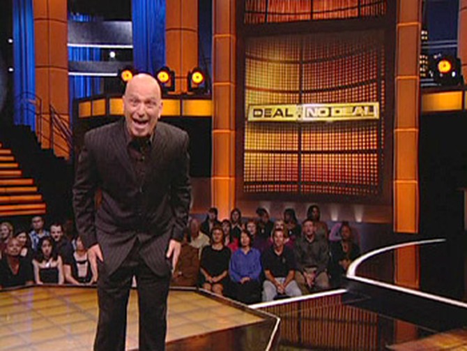 Howie Mandel on the set of 'Deal or No Deal'