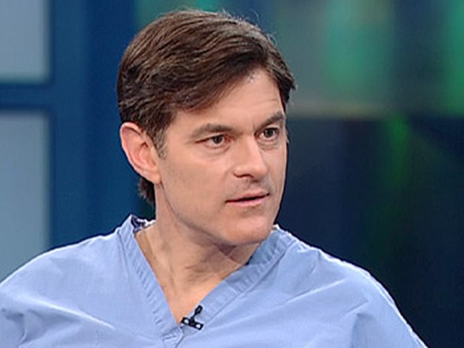 Dr. Oz explains the benefits of water.